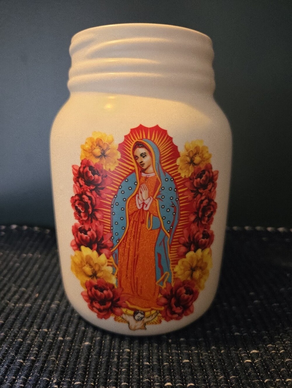 Our Lady Of Guadalupe Vase
